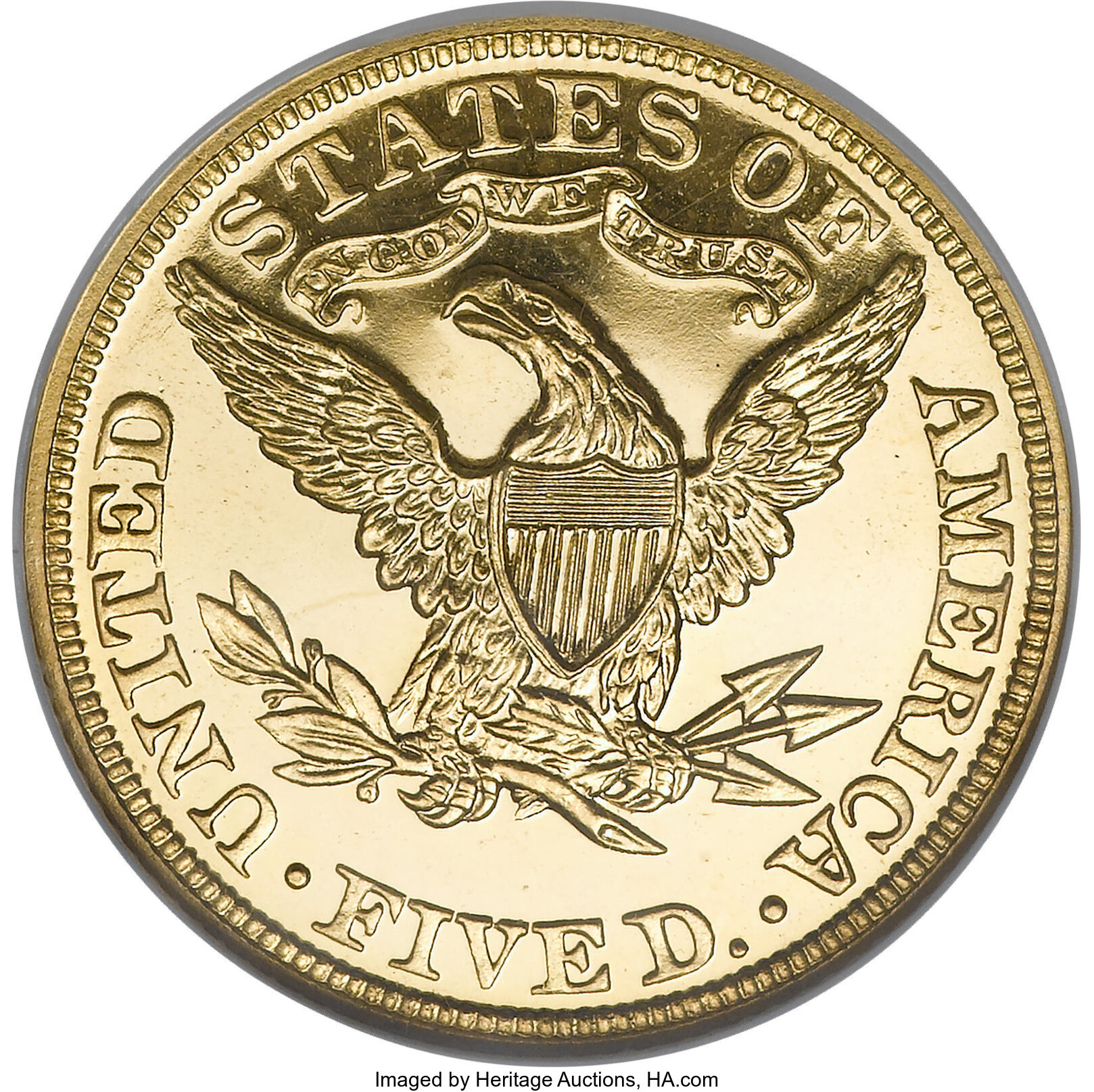 image for: 1903 $5 PR65 Cameo NGC. CAC....