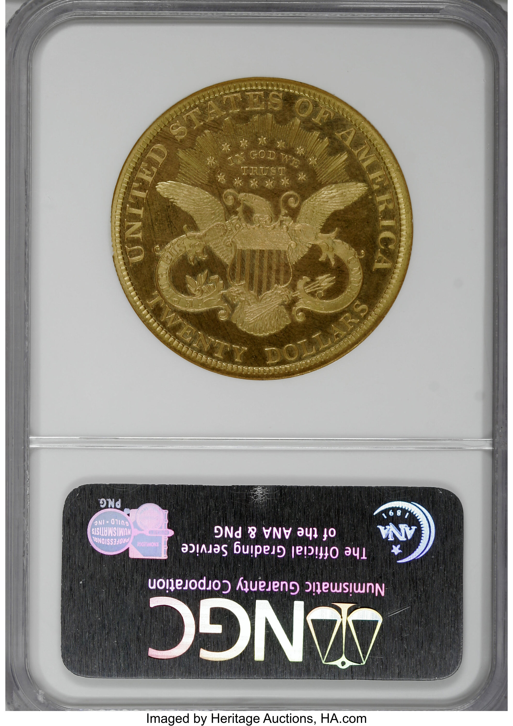 image for: 1892 $20 PR64 Cameo NGC....