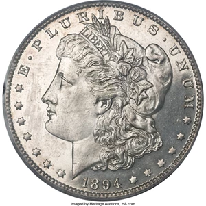 image for: 1894-O $1 MS62 Deep Mirror Prooflike PCGS....