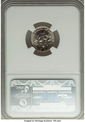 image for: 2005-P 10C MS67 Full Bands NGC. NGC Census: (13/0). PCGS Population: (10/0). CDN: $225 Whsle. Bid for NGC/PCGS MS67. ...