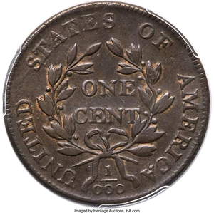 image for: 1802 1C 1/000, S-228, B-4, R.2, AU50 PCGS. CAC....