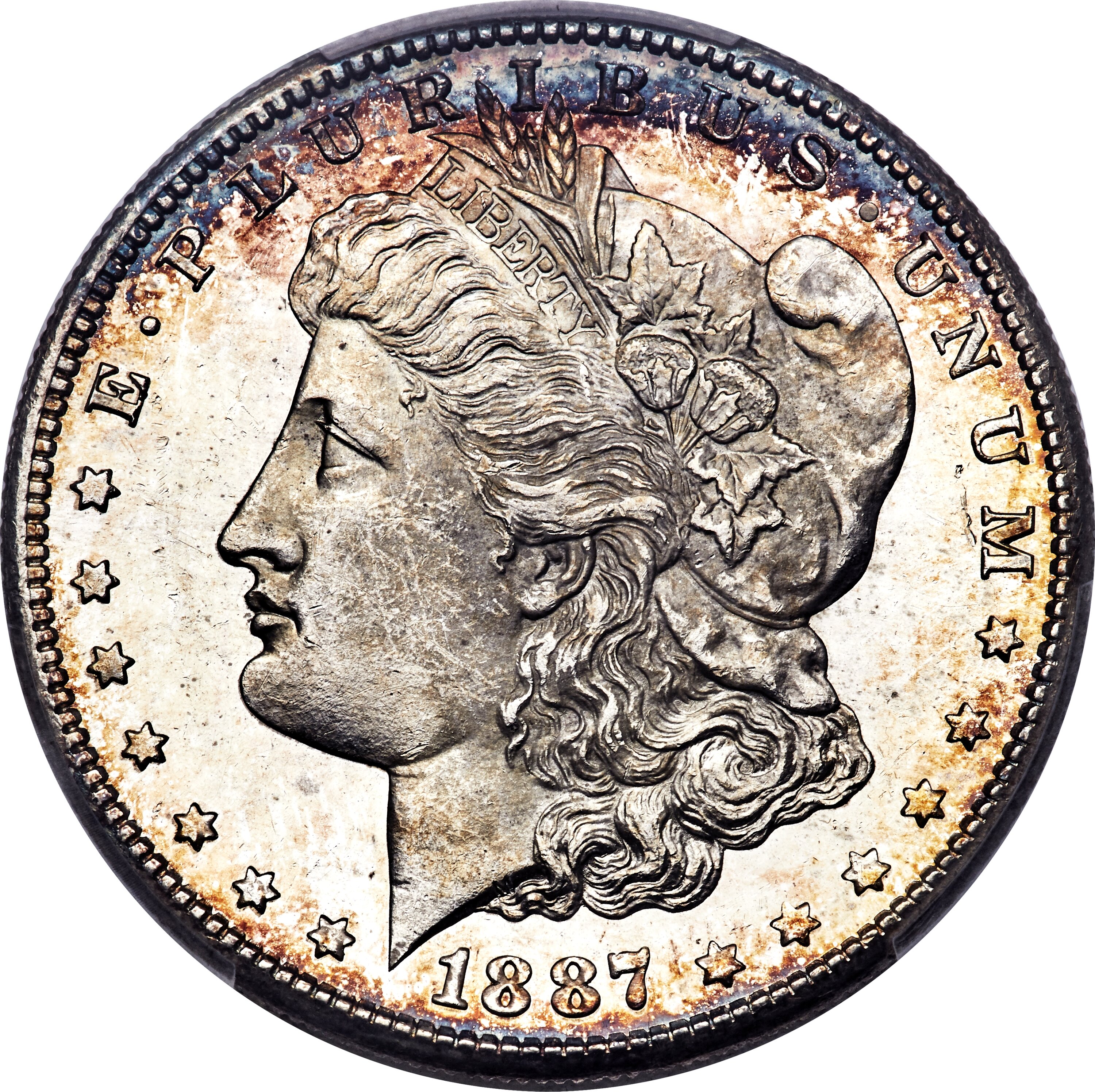 image for: 1887-S $1 MS63+ Deep Mirror Prooflike PCGS. CAC....