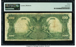 image for: Stamford, CT - $100 1902 Date Back Fr. 689 The Stamford National Bank Ch. # (N)1038 PMG Choice Fine 15....