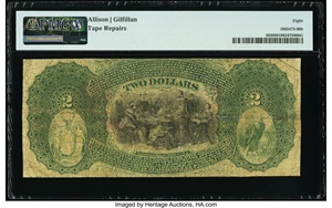 image for: Newport, NY - $2 1875 Fr. 392 The National Bank of Newport Ch. # 1655 PMG Very Good 8....