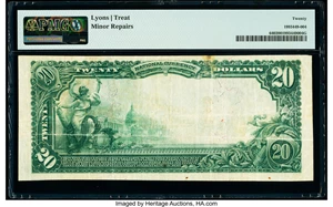 image for: Middletown, OH - $20 1902 Red Seal Fr. 640 The First National Bank Ch. # (M)1545 PMG Very Fine 20....