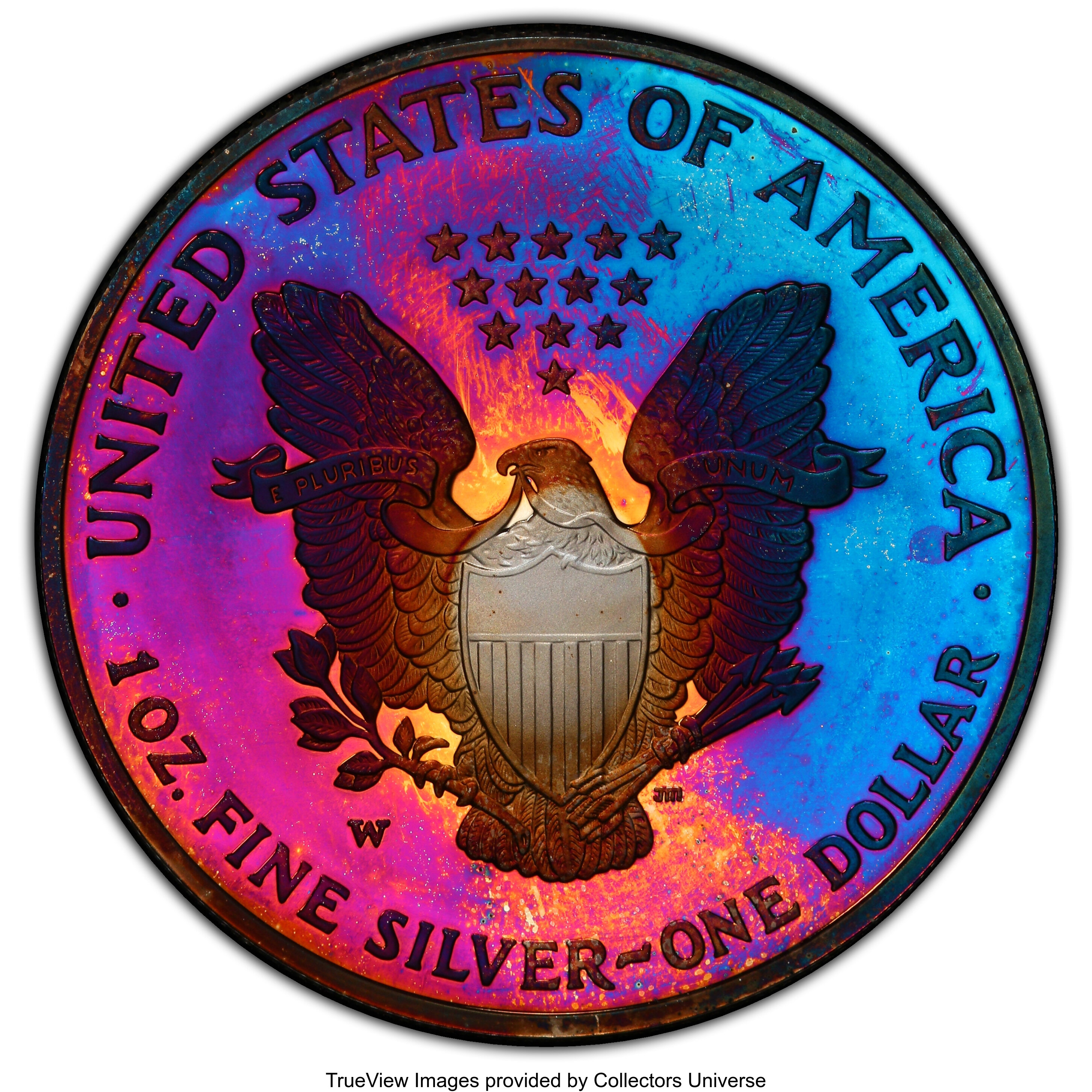 2005-W $1  Silver Eagle PR DCAM PR65 DCAM CAC thumbnail 5