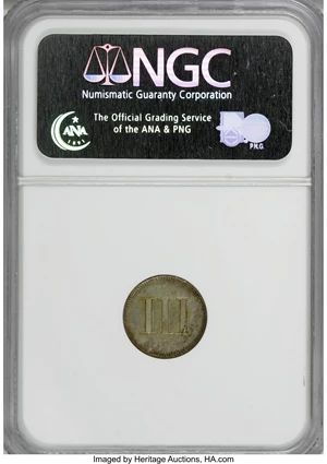 image for: 1849 P3CS Three Cent Silver, Judd-112 Original, Pollock-126, Low R.7, PR64 NGC....