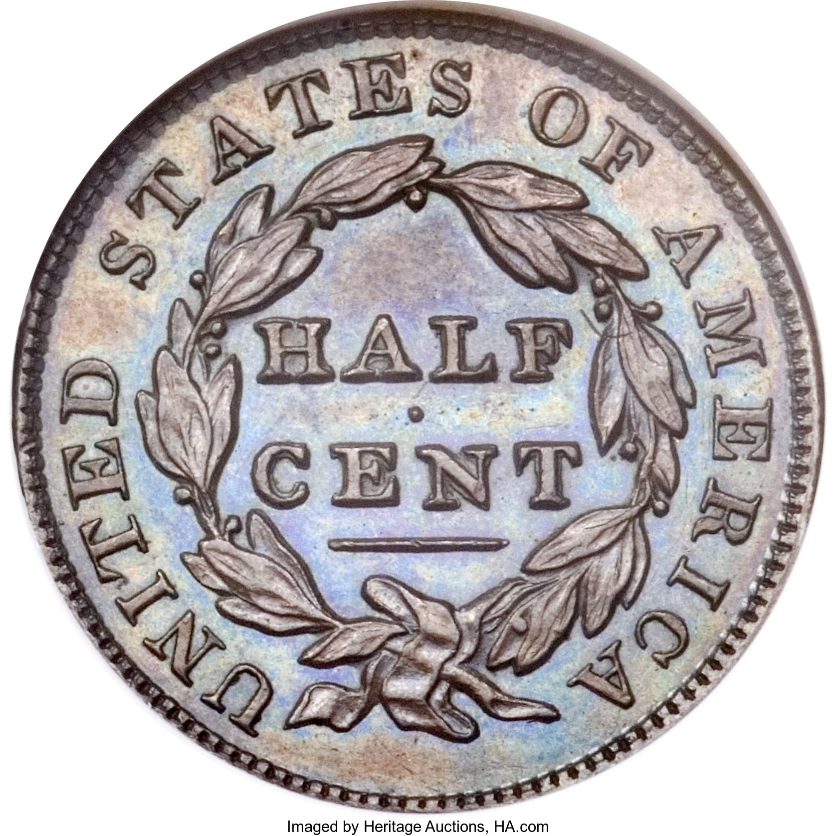 1836 1/2c Original PR BN PR64 BN CAC thumbnail 23
