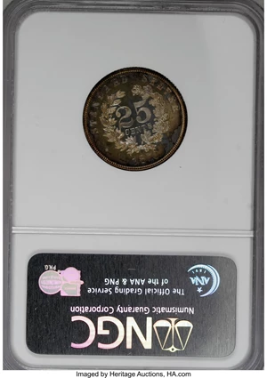 image for: 1870 25C Standard Silver Quarter Dollar, Judd-912, Pollock-1008, High R.6, PR67 Cameo NGC....