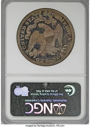 image for: 1870 $1 Dollar, Judd-1003, Pollock-1135, Low R.7, PR64 Cameo NGC....