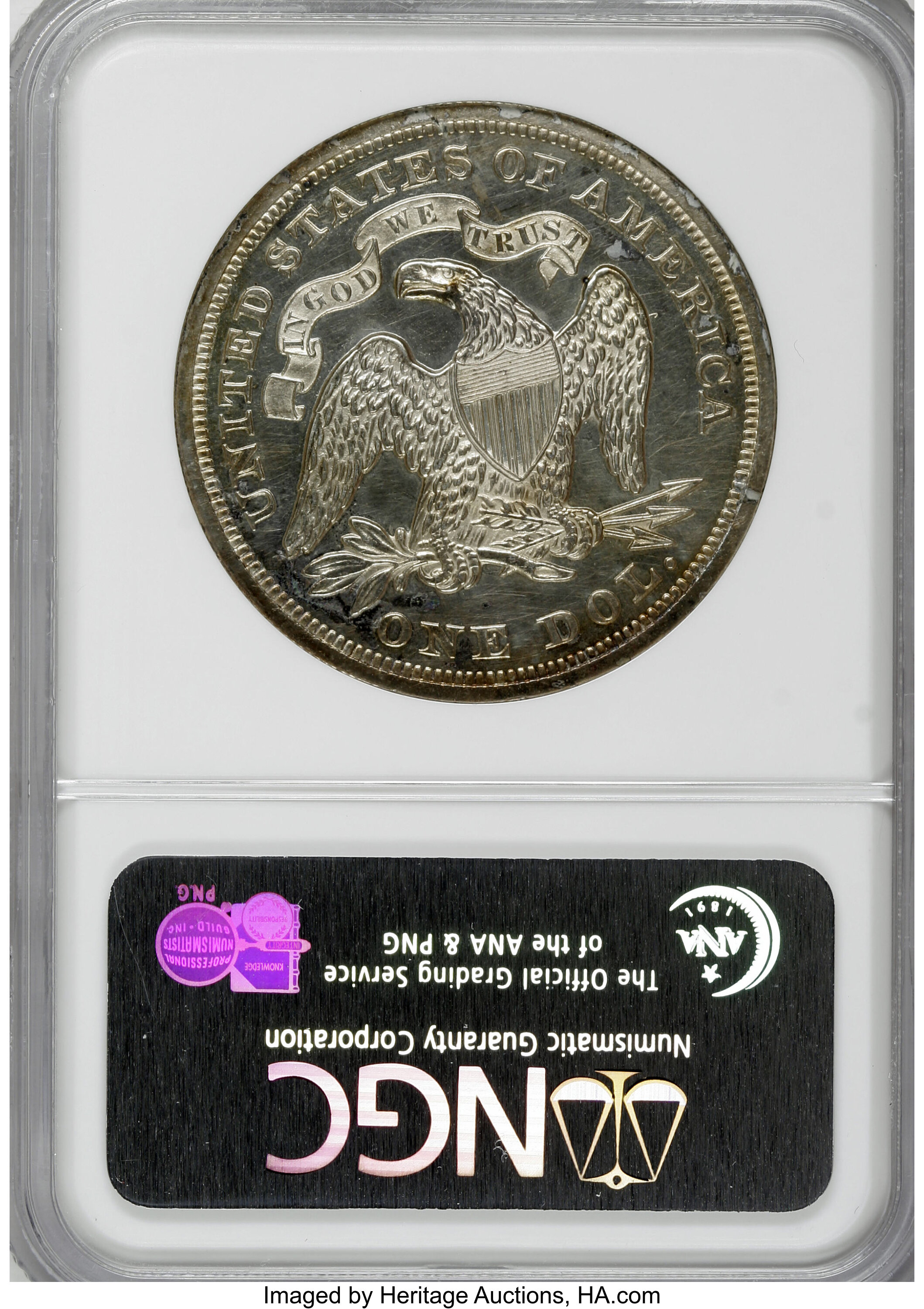image for: 1871 $1 Dollar, Judd-1126, Pollock-1262, R.8, PR63 NGC....