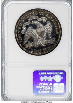 image for: 1870 $1 Dollar, Judd-1003, Pollock-1135, Low R.7, PR65 NGC....