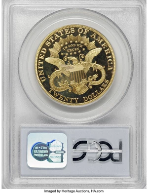 image for: 1898 $20 PR65 Deep Cameo PCGS....