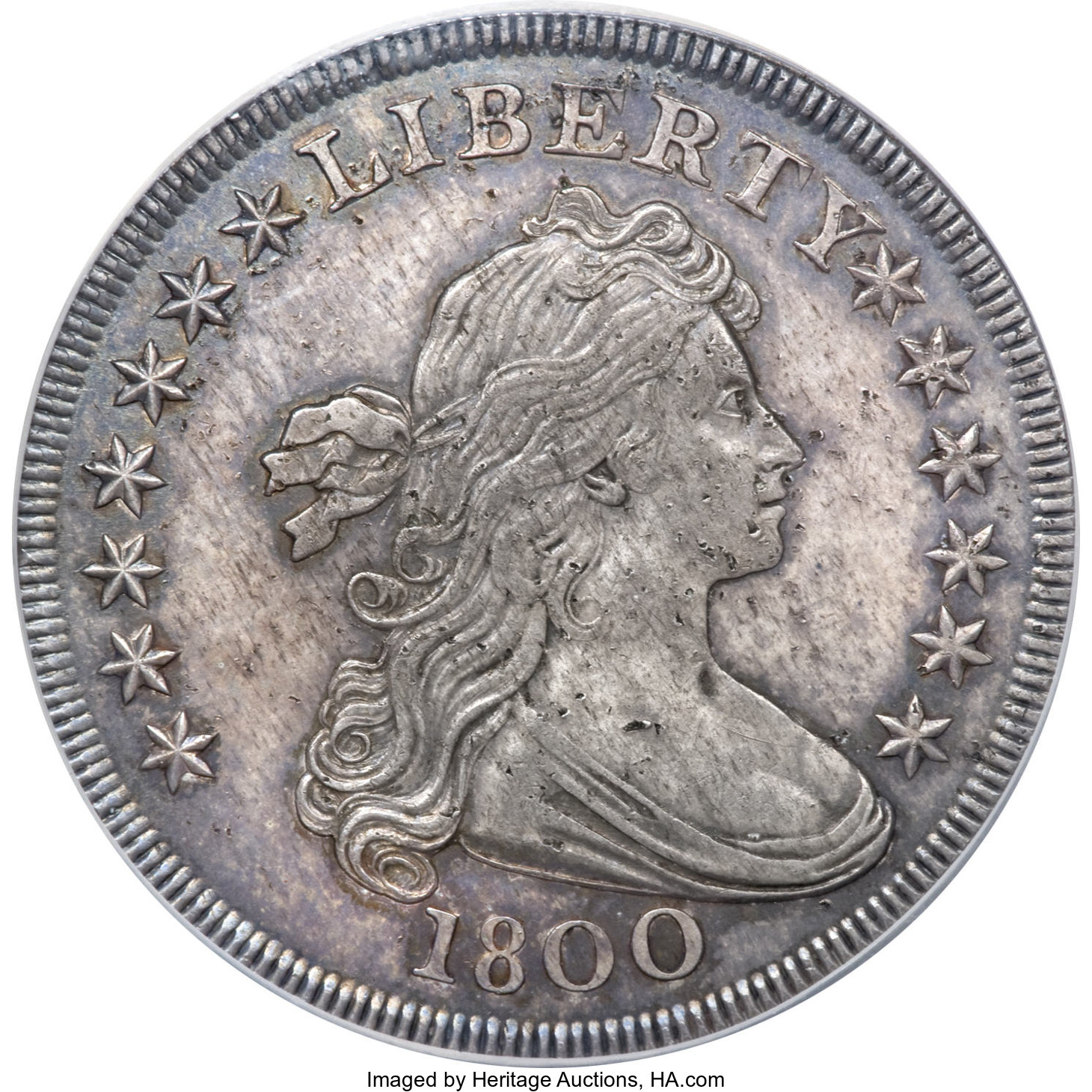 1800 $1 B-2, BB-182, R.6--Damaged--NCS. Unc. Details. ...