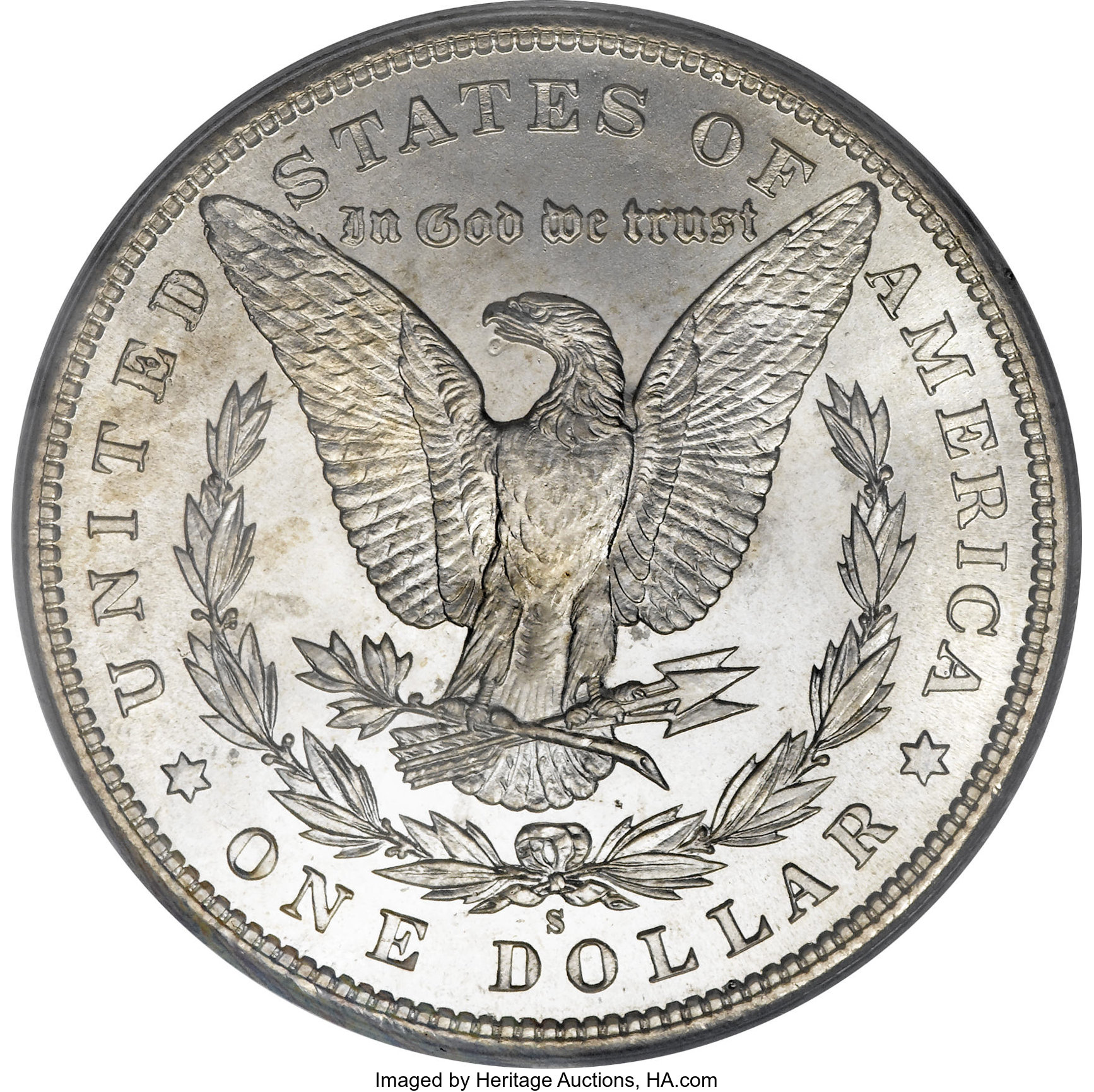 1897-S $1 MS68 CAC thumbnail 3