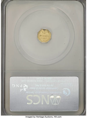 image for: 1865/4 25C Liberty Octagonal 25 Cents, BG-736, Low R.6,--Improperly Cleaned, Mount Removed--NCS. AU Details. NGC Census: (0...