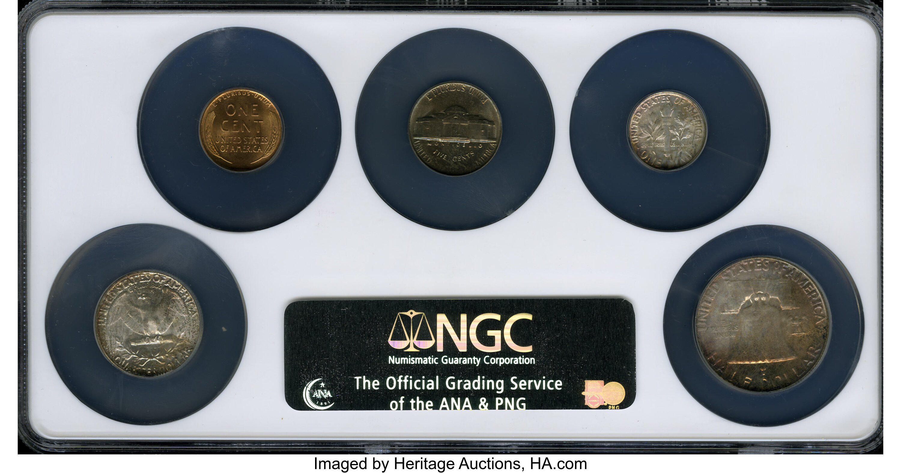 1954 1c MS RD MS64 RD thumbnail 2
