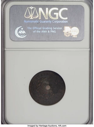 image for: 1792 P1C One Cent, Judd-1, Pollock-1, High R.6, VF30 NGC....