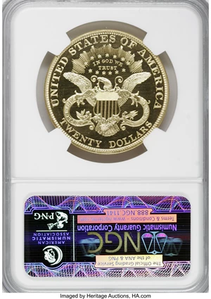 image for: 1900 $20 PR65 Cameo NGC....