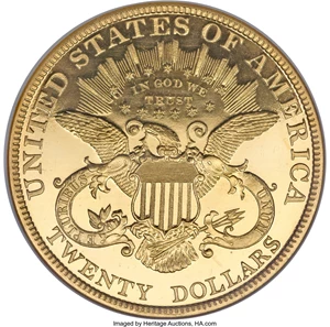 image for: 1900 $20 PR65 Cameo NGC....