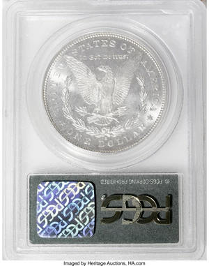 image for: 1879-S $1 Reverse of 1878 MS66 PCGS....