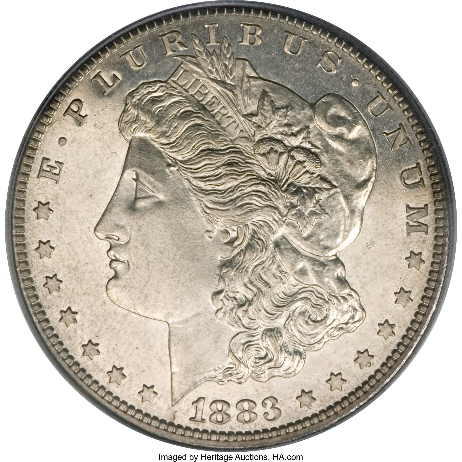 image for: 1883-S $1 MS64 Deep Mirror Prooflike PCGS....