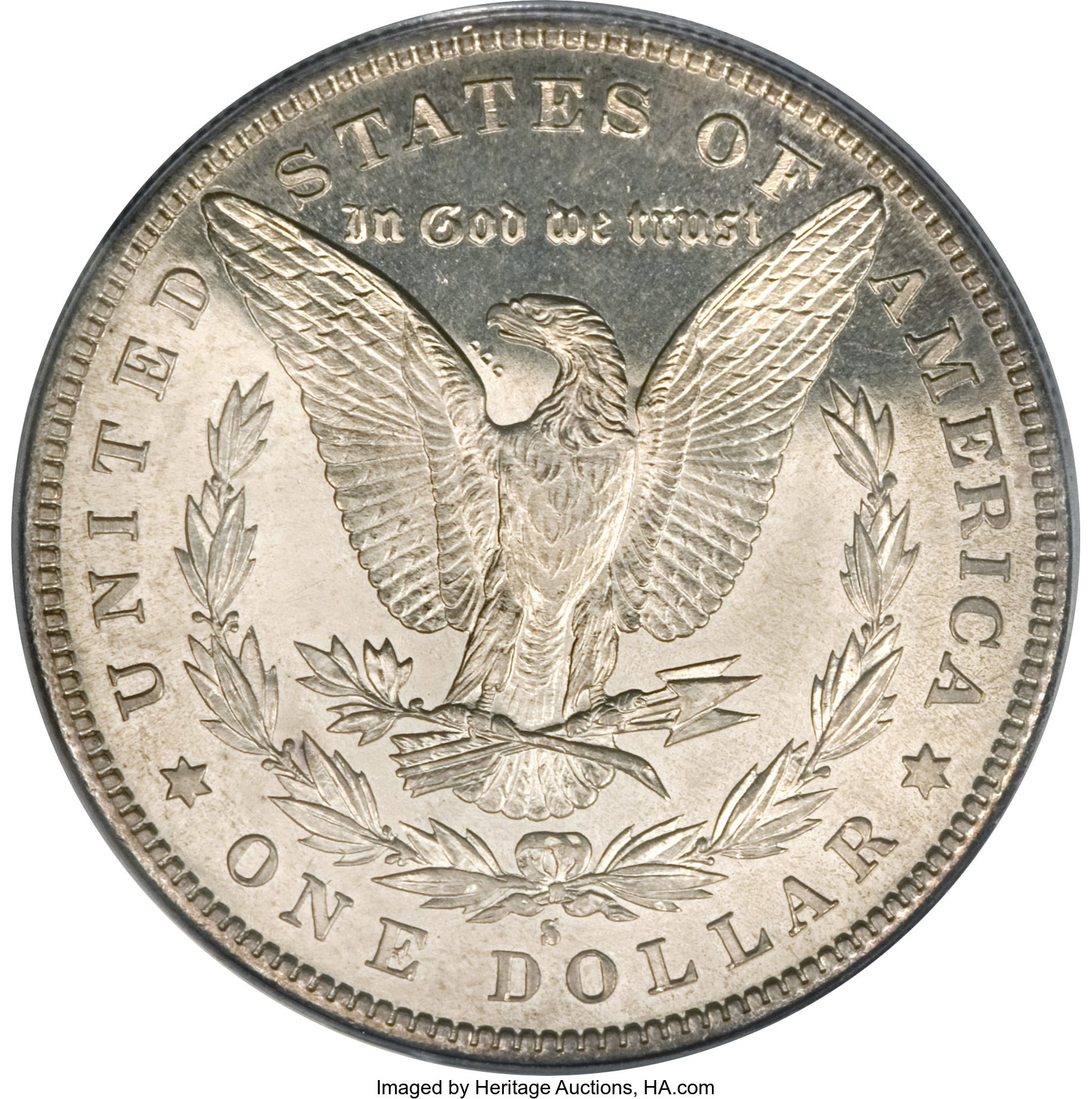 image for: 1883-S $1 MS64 Deep Mirror Prooflike PCGS....