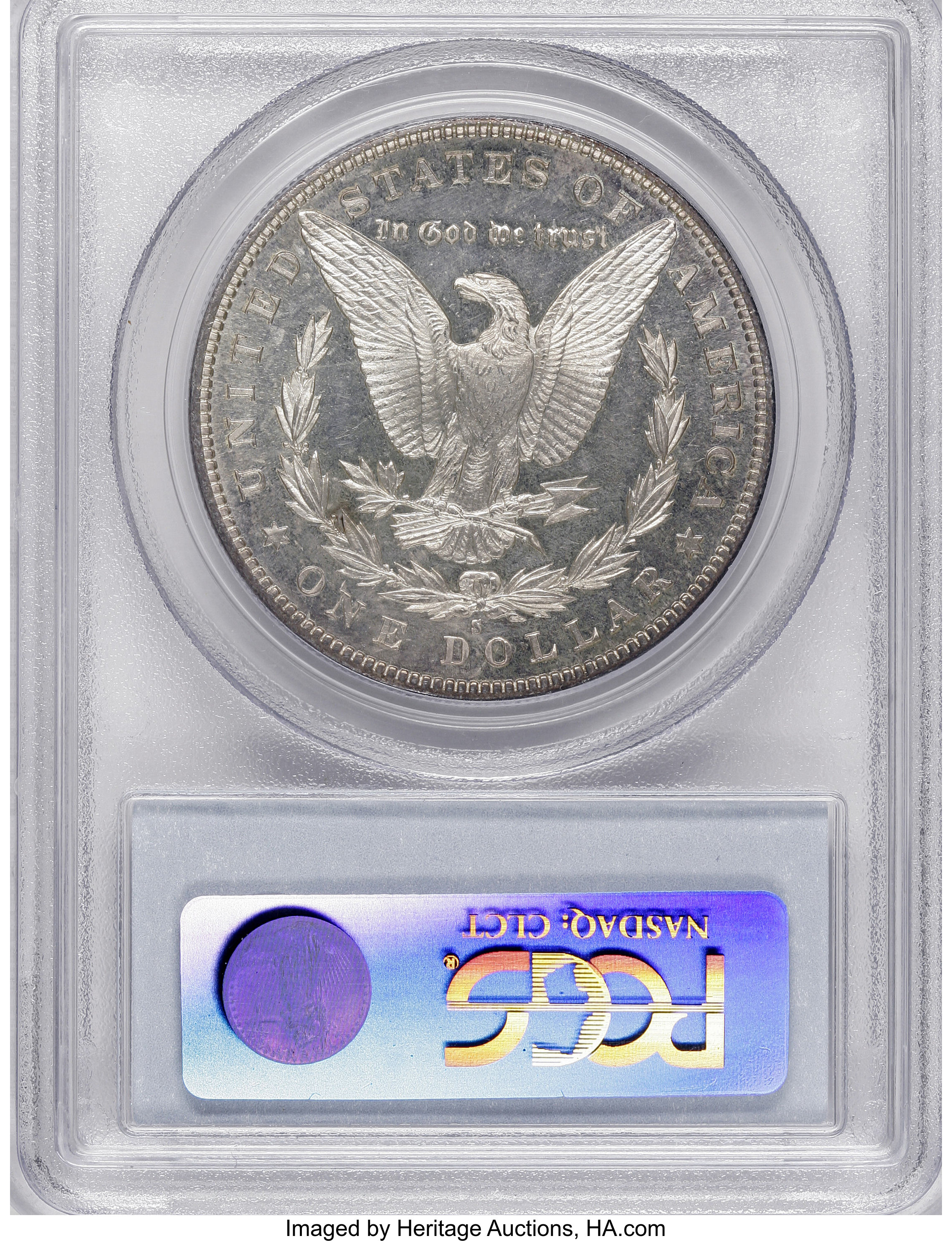 image for: 1883-S $1 MS64 Deep Mirror Prooflike PCGS....