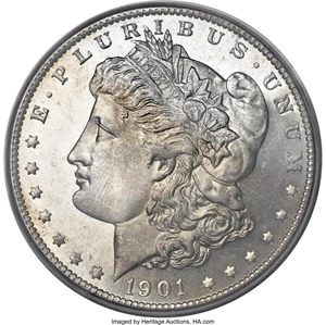 image for: 1901-S $1 MS66 Deep Mirror Prooflike PCGS....