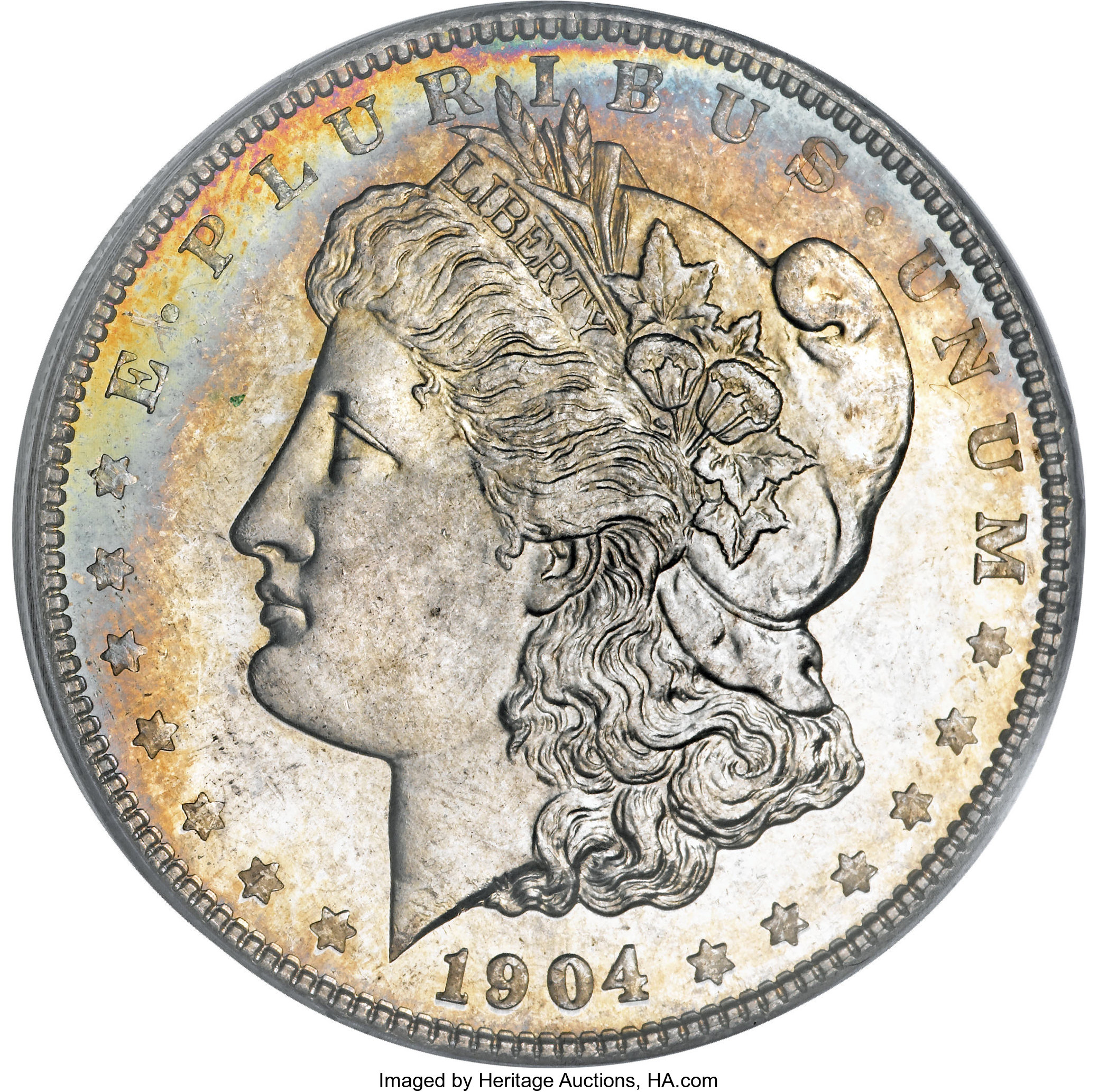 image for: 1904 $1 MS65 Deep Mirror Prooflike PCGS....