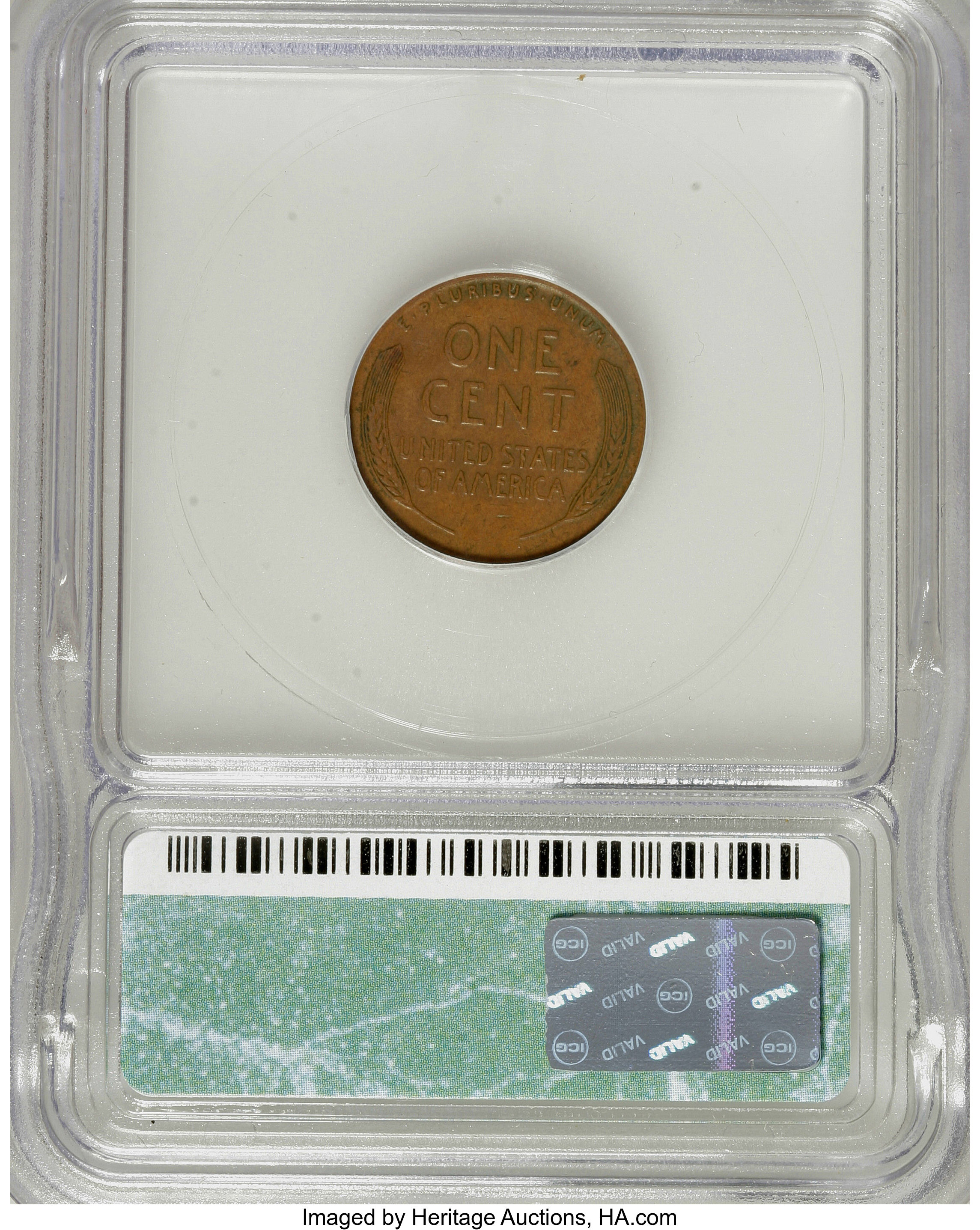 1936 Lincoln Penny Wheat Reverse Doubled Die Obverse Type 2 BN