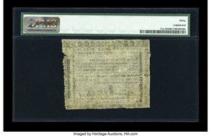 image for: Virginia October 16, 1780 $400 PMG Very Fine 30....