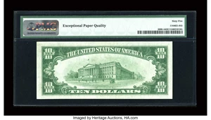 image for: Fr. 2000-A $10 1928 Federal Reserve Note. PMG Gem Uncirculated 65 EPQ....