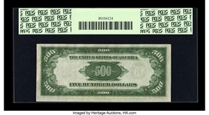 image for: Fr. 2201-E $500 1934 Federal Reserve Note. PCGS Choice New 63PPQ....