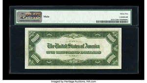 image for: Fr. 2212-C $1000 1934A Mule Federal Reserve Note. PMG Choice Very Fine 35....