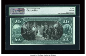 image for: Newark, OH - $20 1875 Fr. 434 The First NB Ch. # 858...