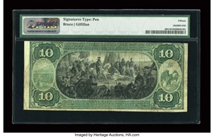 image for: Zanesville, OH - $10 1875 Fr. 420 The Citizens NB Ch. # 2529...