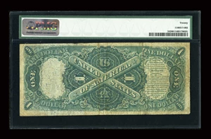 image for: Fr. 24 $1 1875 Legal Tender PMG Very Fine 20....