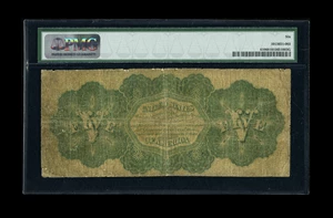 image for: Fr. 61 $5 1862 Legal Tender PMG Very Good 6....