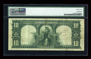 image for: Fr. 117 $10 1901 Legal Tender PMG Very Fine 25....