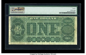 image for: Fr. 348 $1 1890 Treasury Note PMG Fine 12....