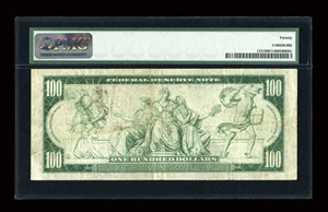 image for: Fr. 1131 $100 1914 Federal Reserve Note PMG Very Fine 20....