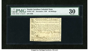 image for: North Carolina December, 1768 40s PMG Very Fine 30....