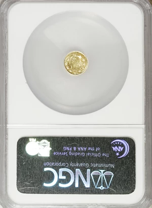 image for: 1865 25C Liberty Round 25 Cents, BG-802, Low R.5, MS64 NGC. NGC Census: (1/0). PCGS Population (13/2). (#10663)...