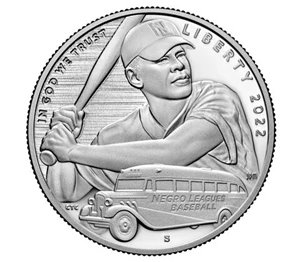 image for: Negro Leagues Baseball 2022 Proof Half Dollar