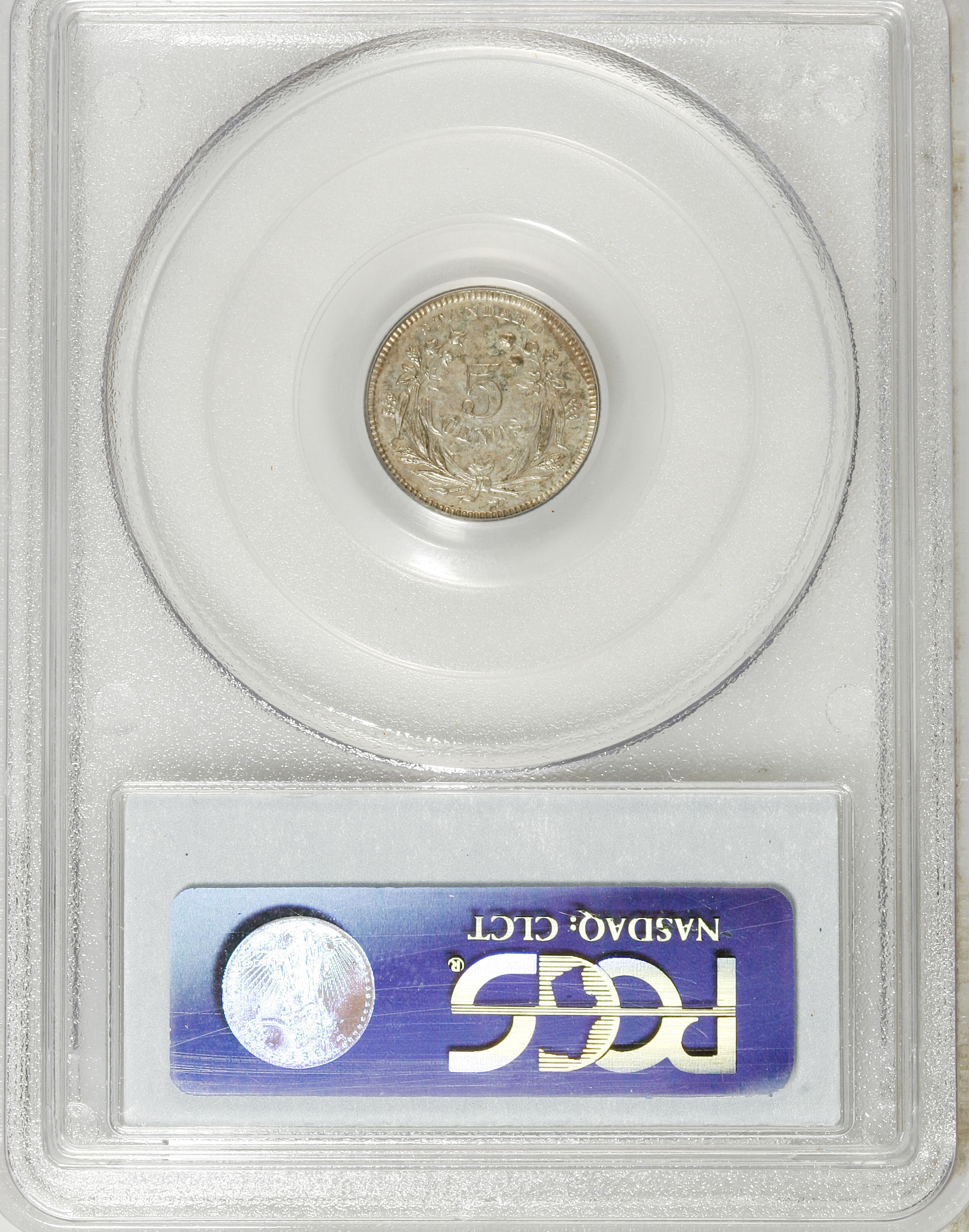 image for: 1870 H10C Standard Silver Half Dime, Judd-809, Pollock-897, Low R.7, PR63 PCGS....