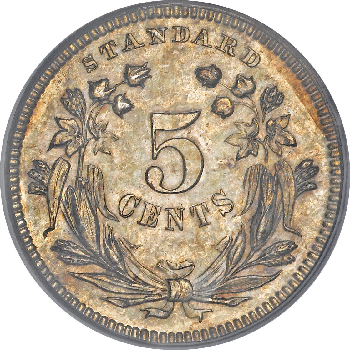 image for: 1870 H10C Standard Silver Half Dime, Judd-809, Pollock-897, Low R.7, PR63 PCGS....