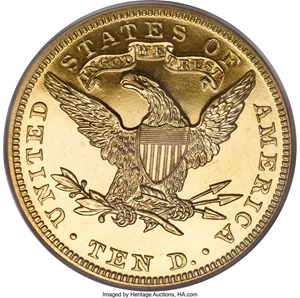 image for: 1904 $10 PR63 Cameo PCGS....