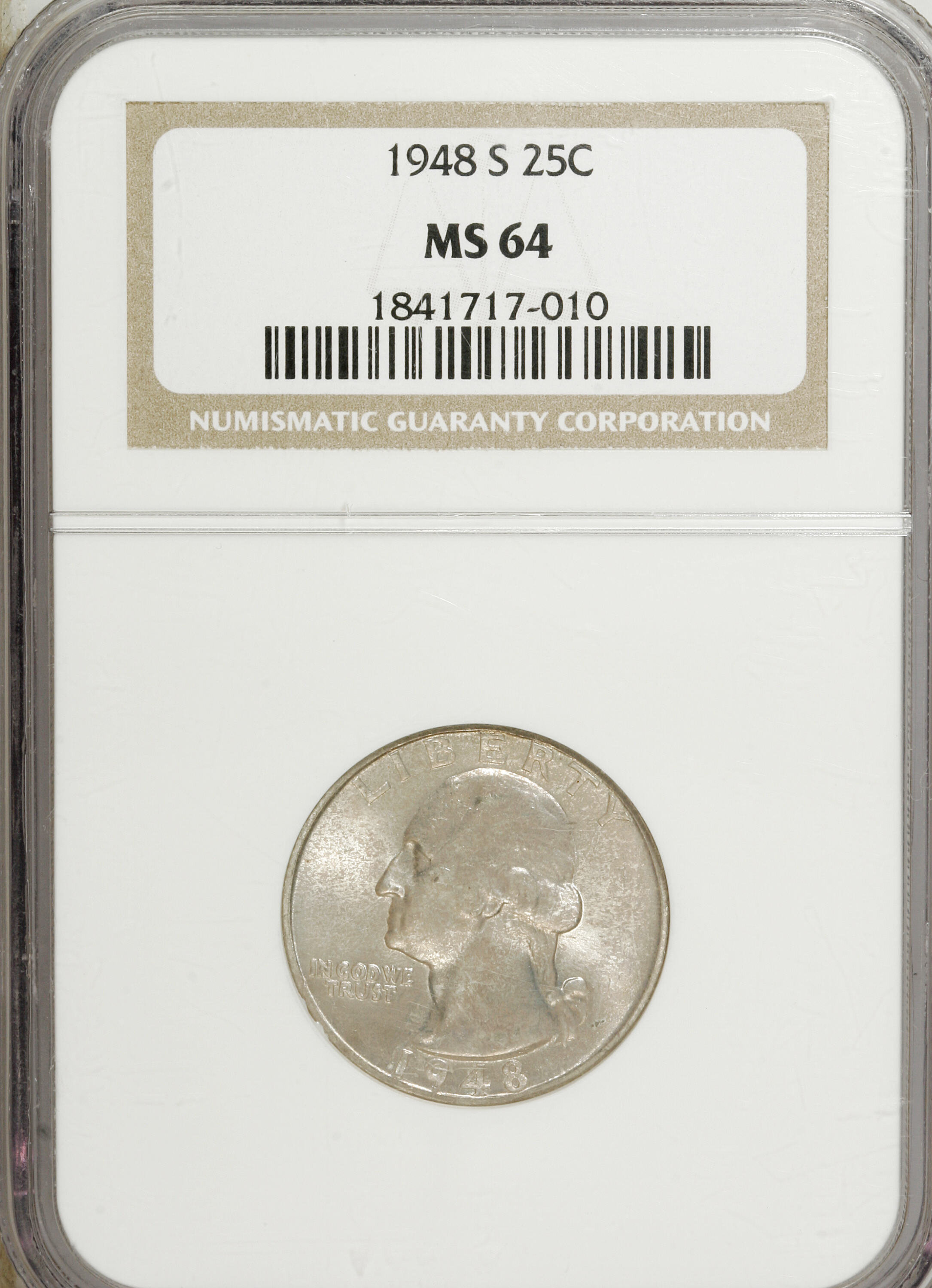 1948-S 25c XF45 thumbnail 9