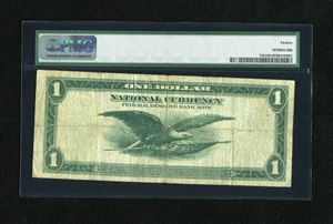 image for: Fr. 716 $1 1918 Federal Reserve Bank Note PMG Fine 12....